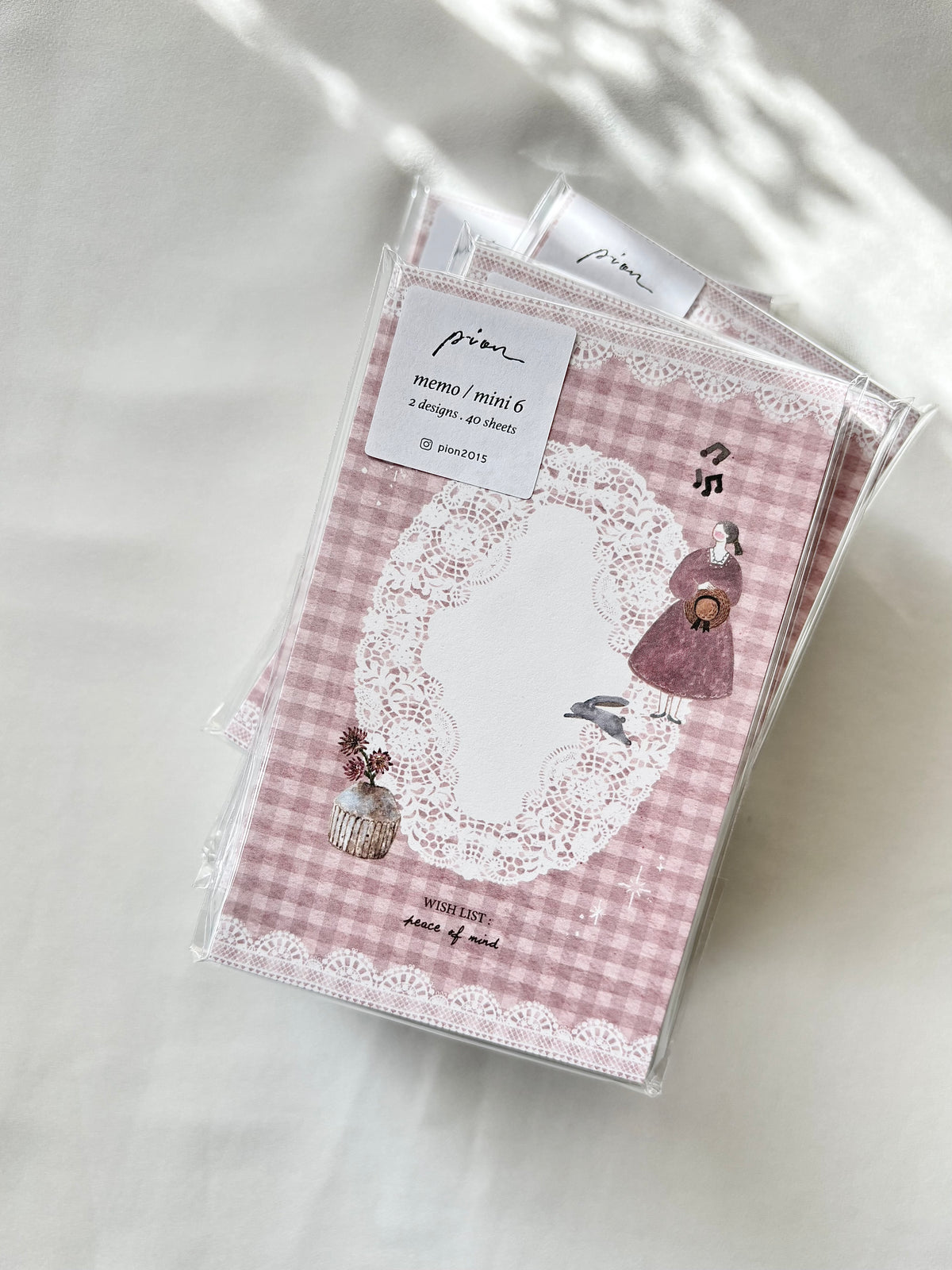 Pion - Memo & Mini6 Memo Pad