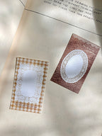 Pion - Lace Frame Memo Cards