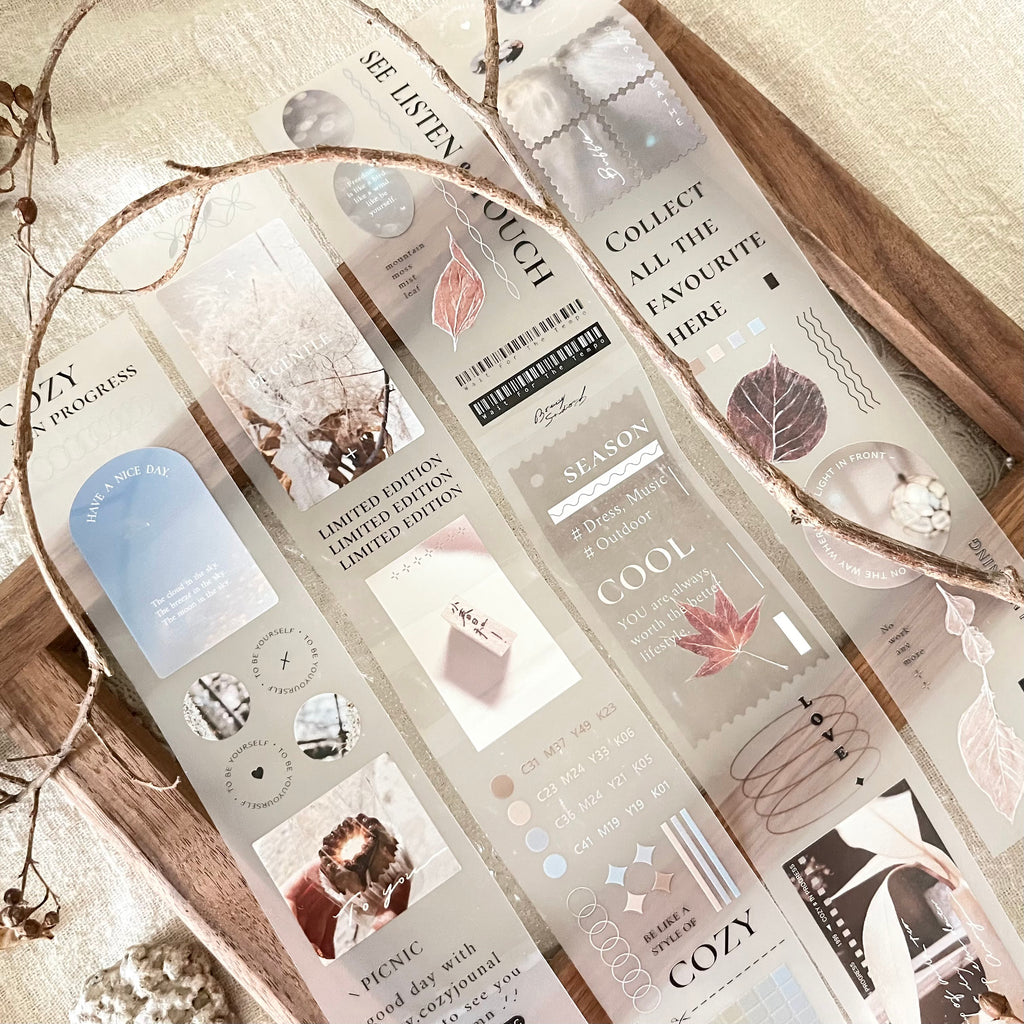 Breezy Studio - COZY # In Progress Matte PET Tape