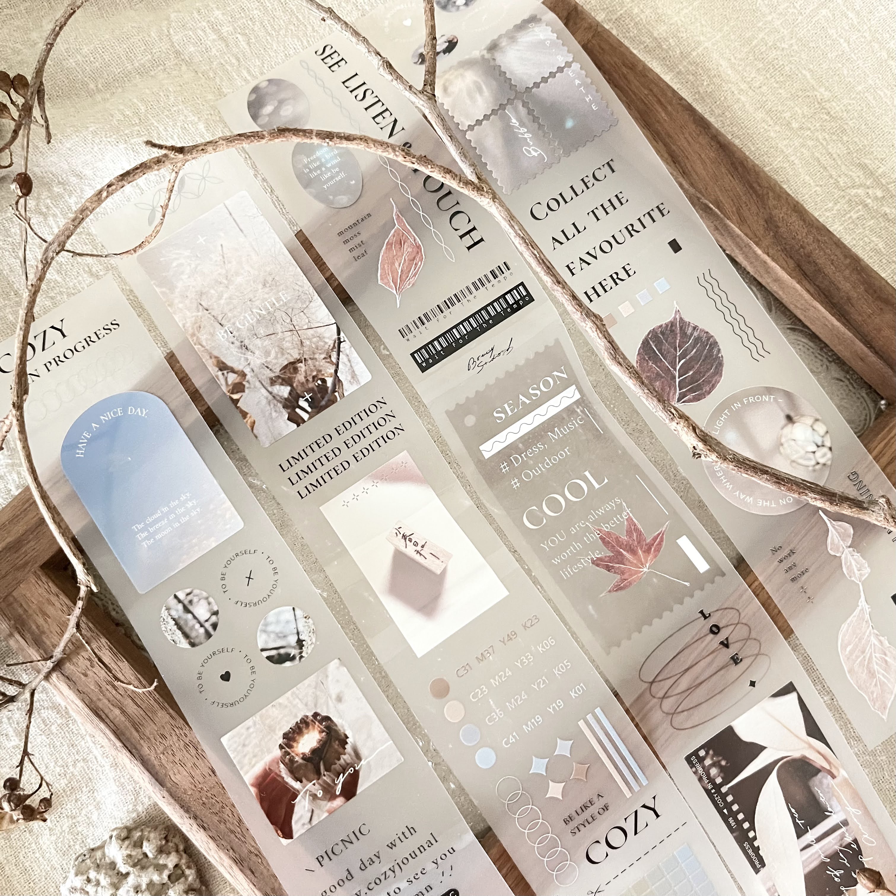 Breezy Studio - COZY # In Progress Matte PET Tape