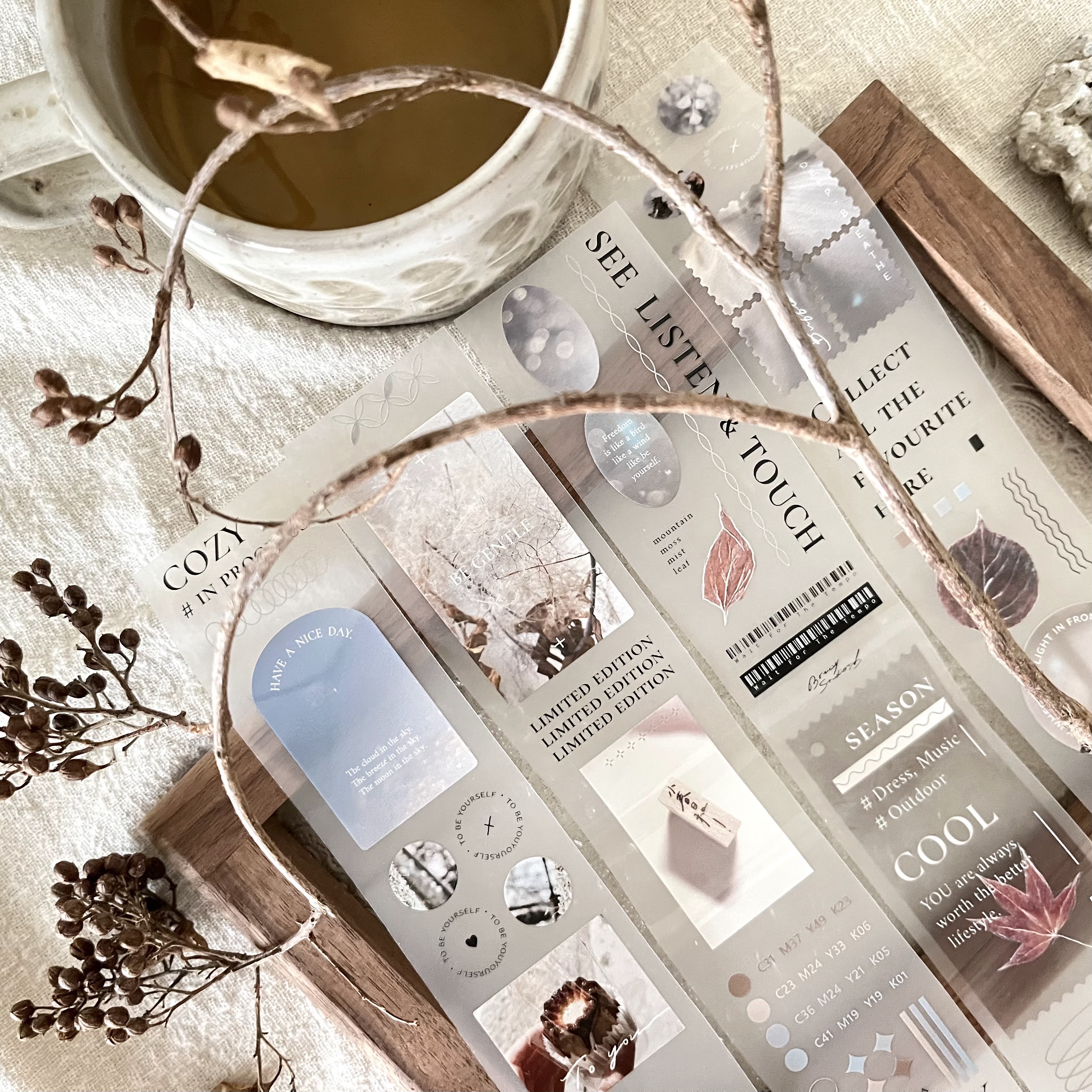 Breezy Studio - COZY # In Progress Matte PET Tape