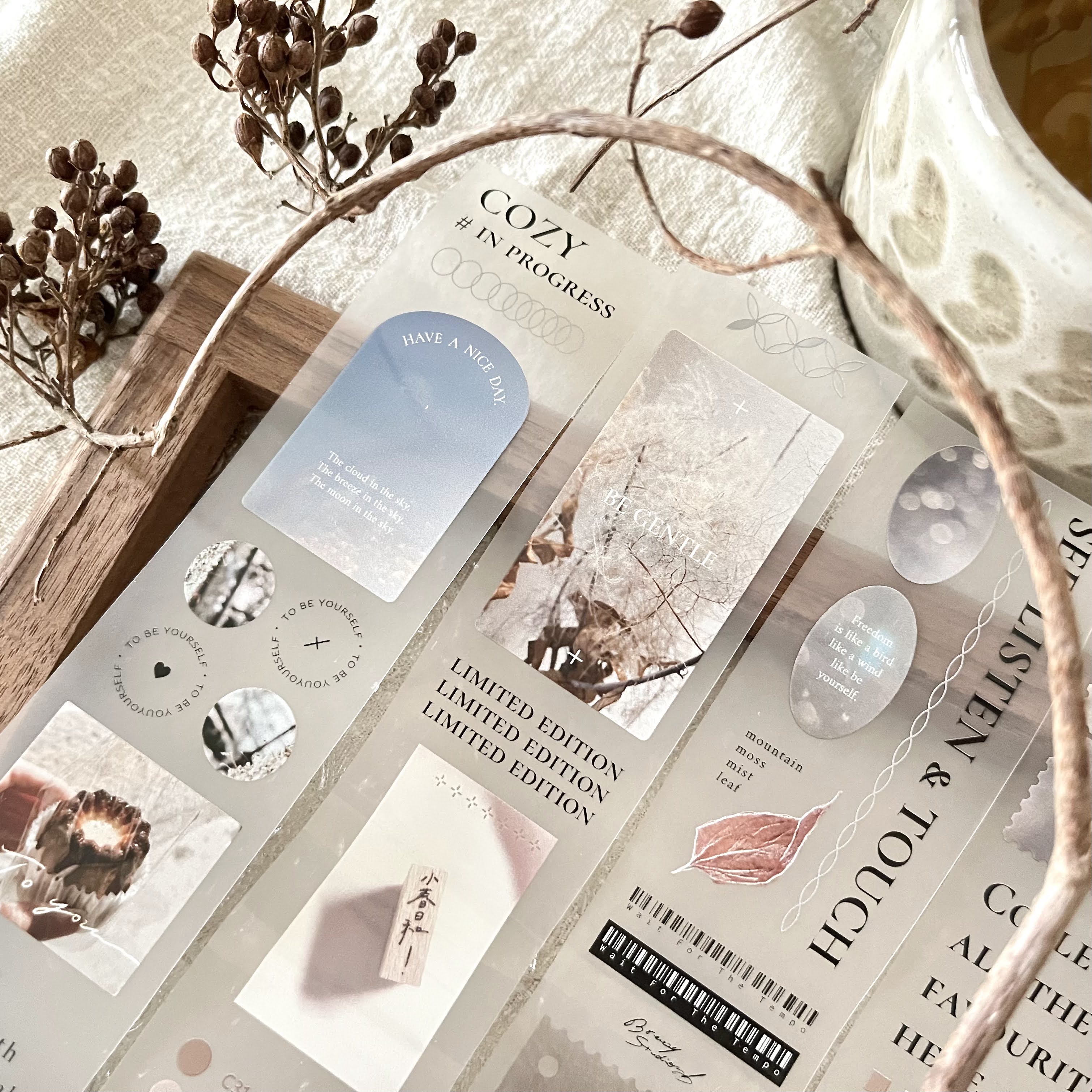 Breezy Studio - COZY # In Progress Matte PET Tape
