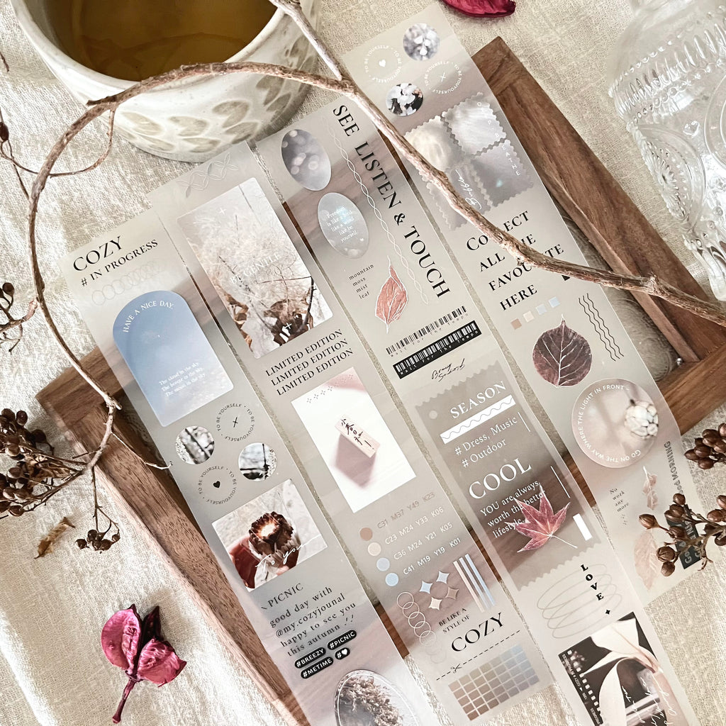 Breezy Studio - COZY # In Progress Matte PET Tape