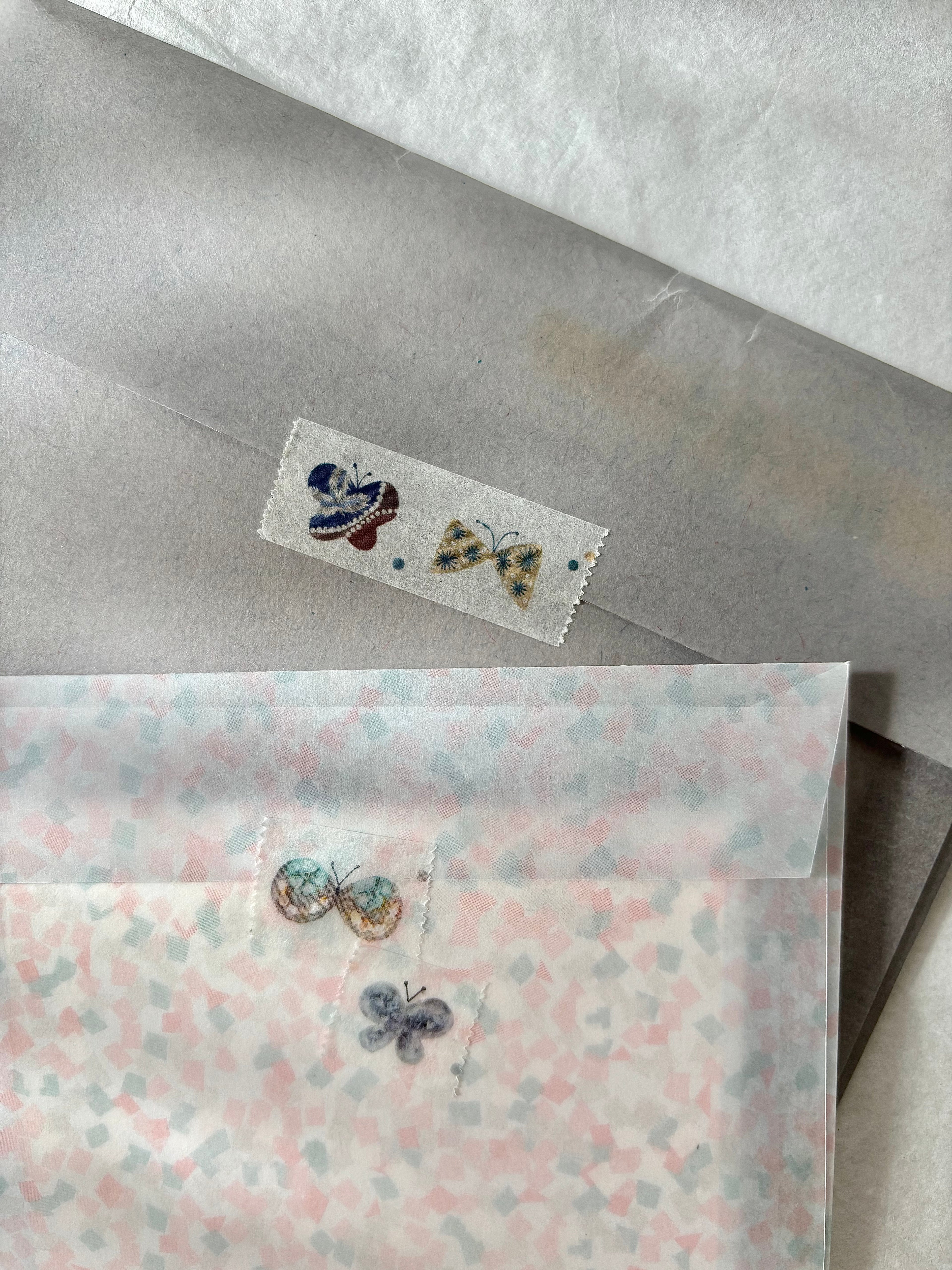 Pion - Butterfly Washi Tape (Kiss-Cut)