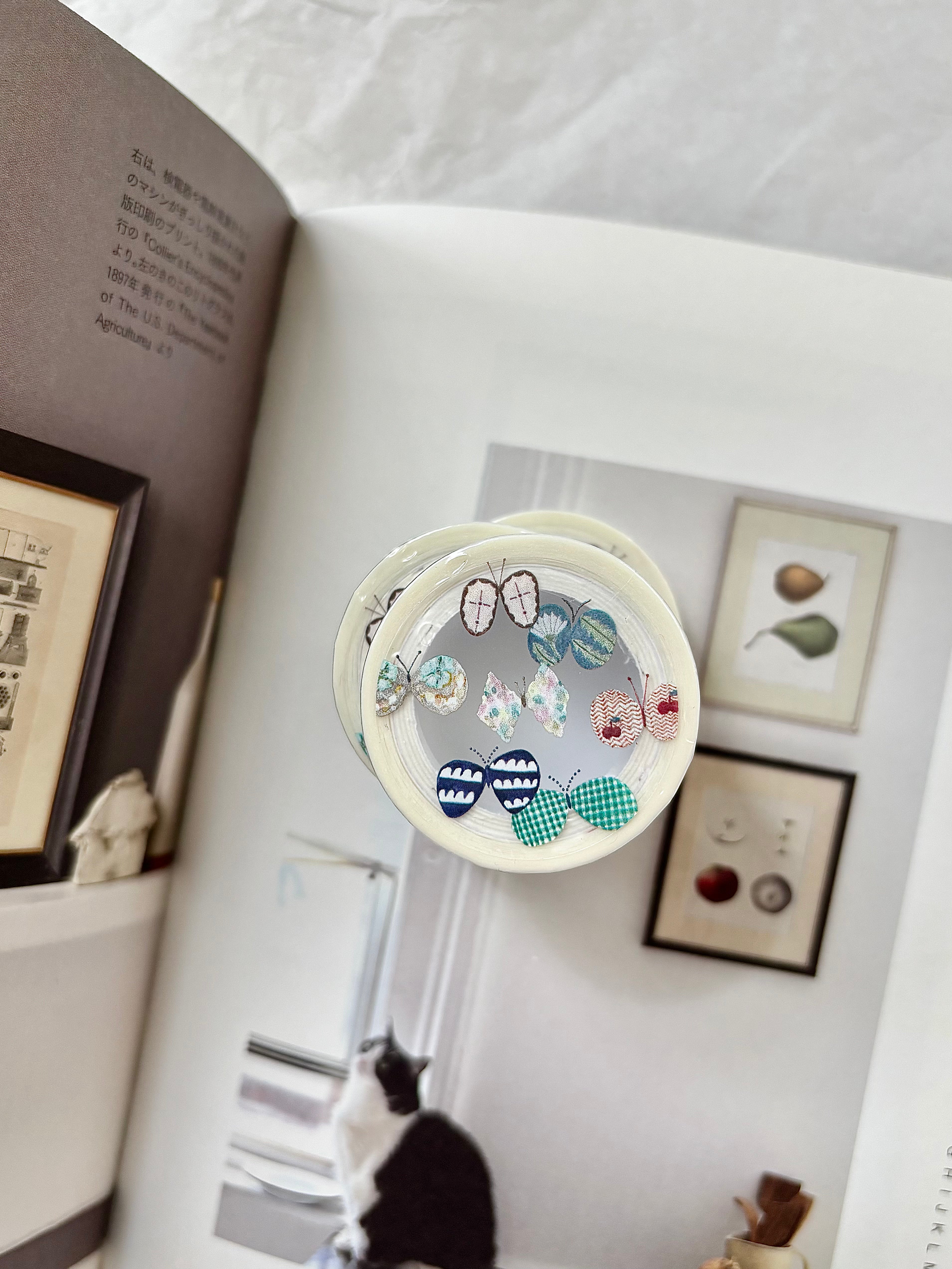 Pion - Butterfly Washi Tape (Kiss-Cut)