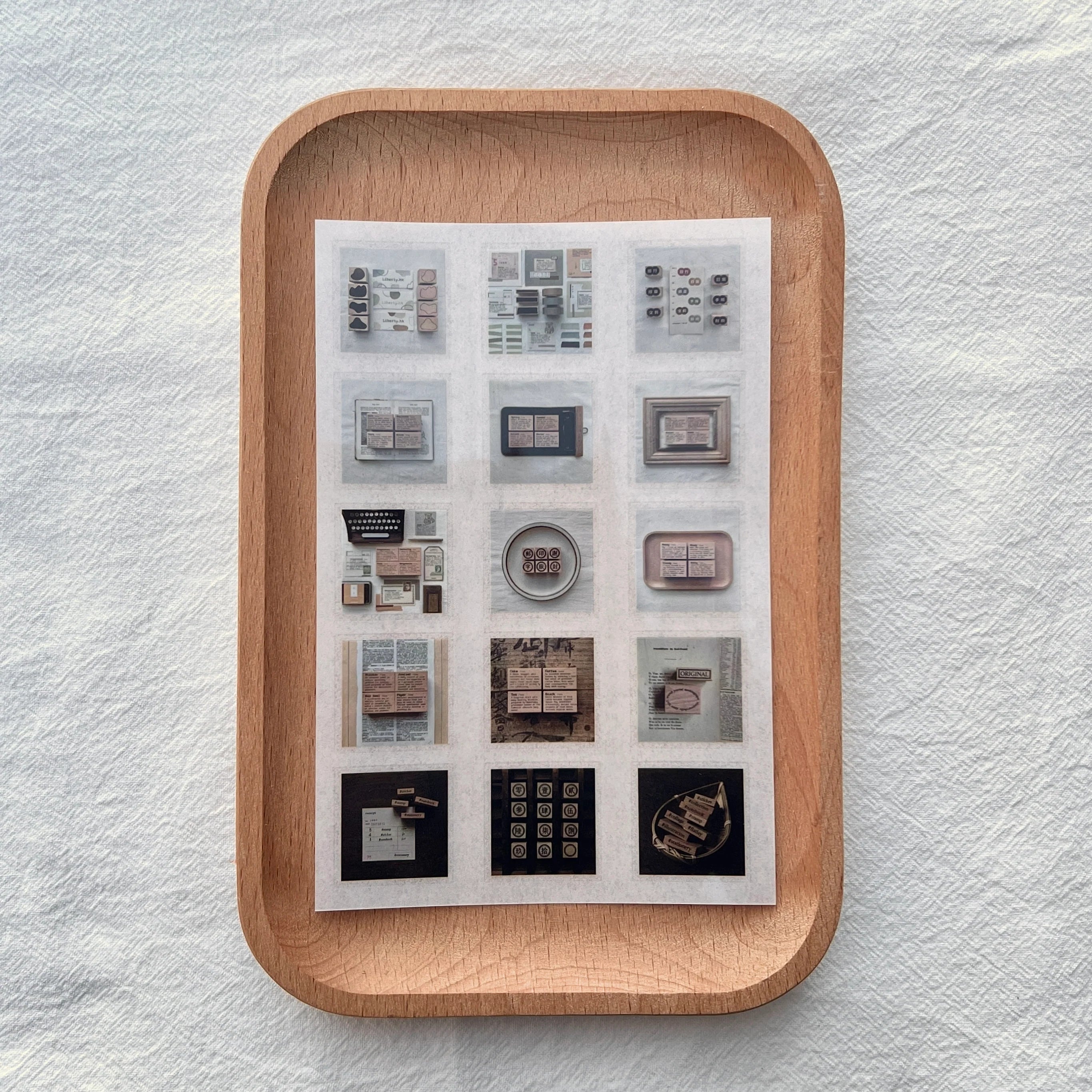 Liberty.hk - Stamp Frames Transfer Sticker