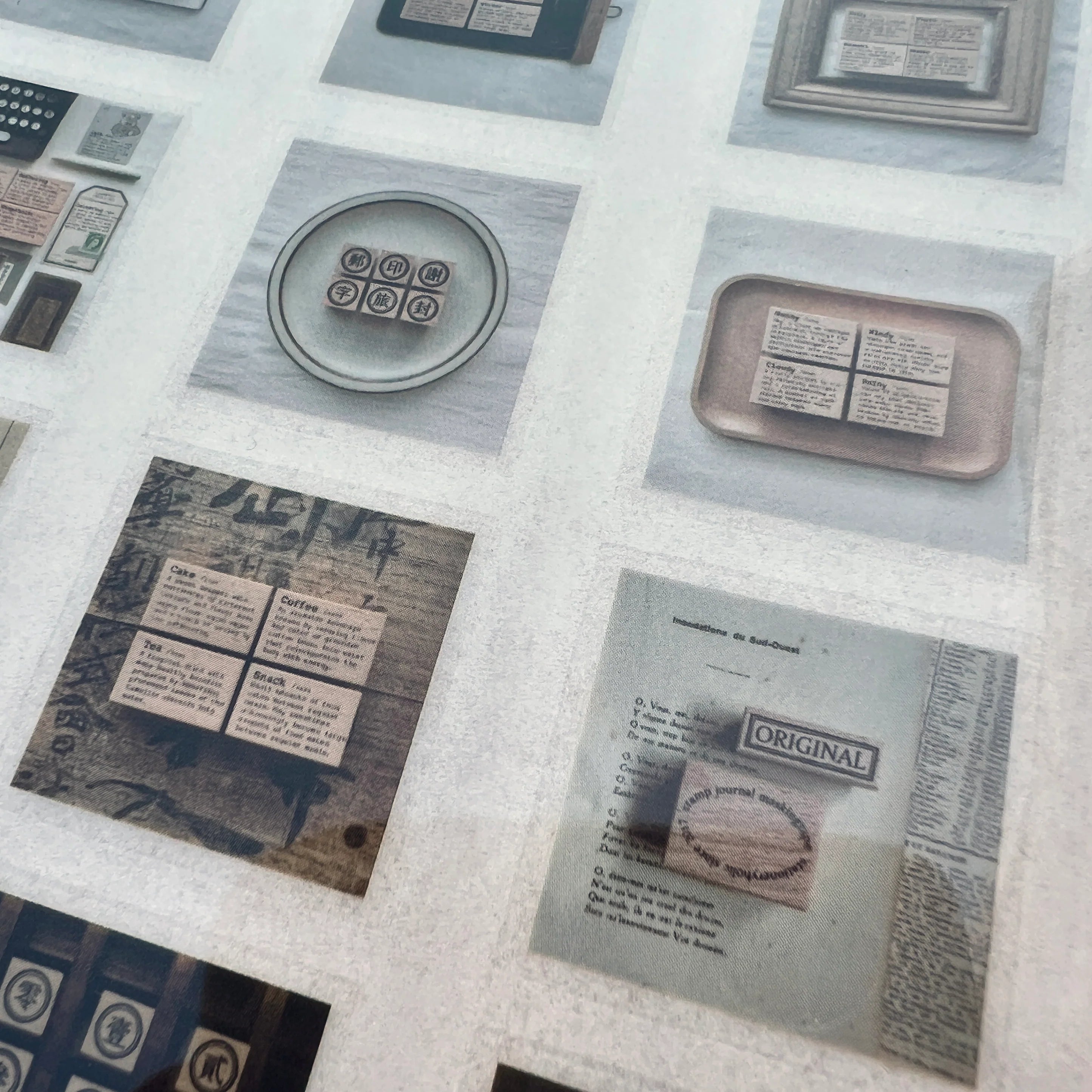 Liberty.hk - Stamp Frames Transfer Sticker