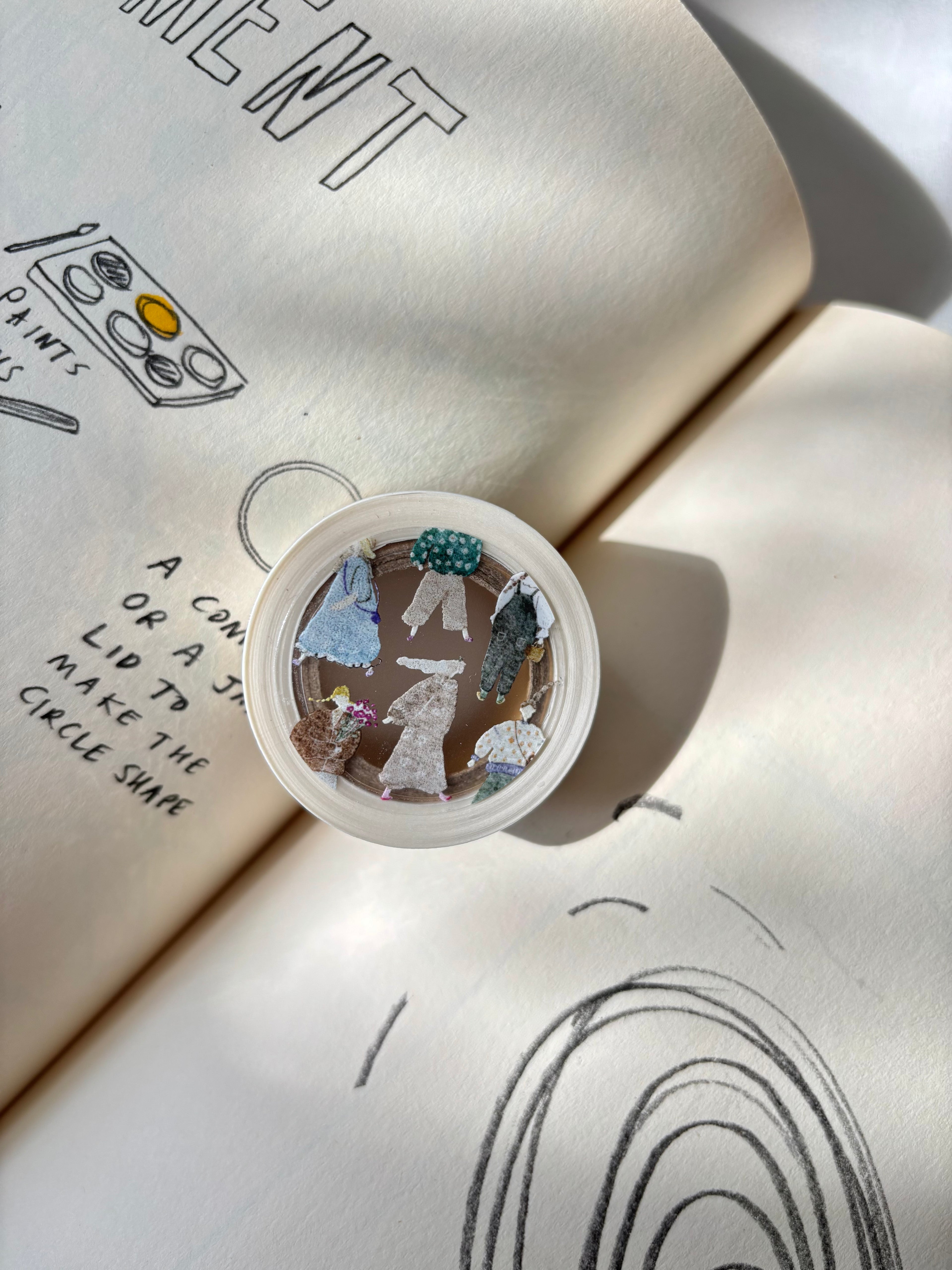 Pion - Artsy Girl Washi Tape (Kiss-Cut)
