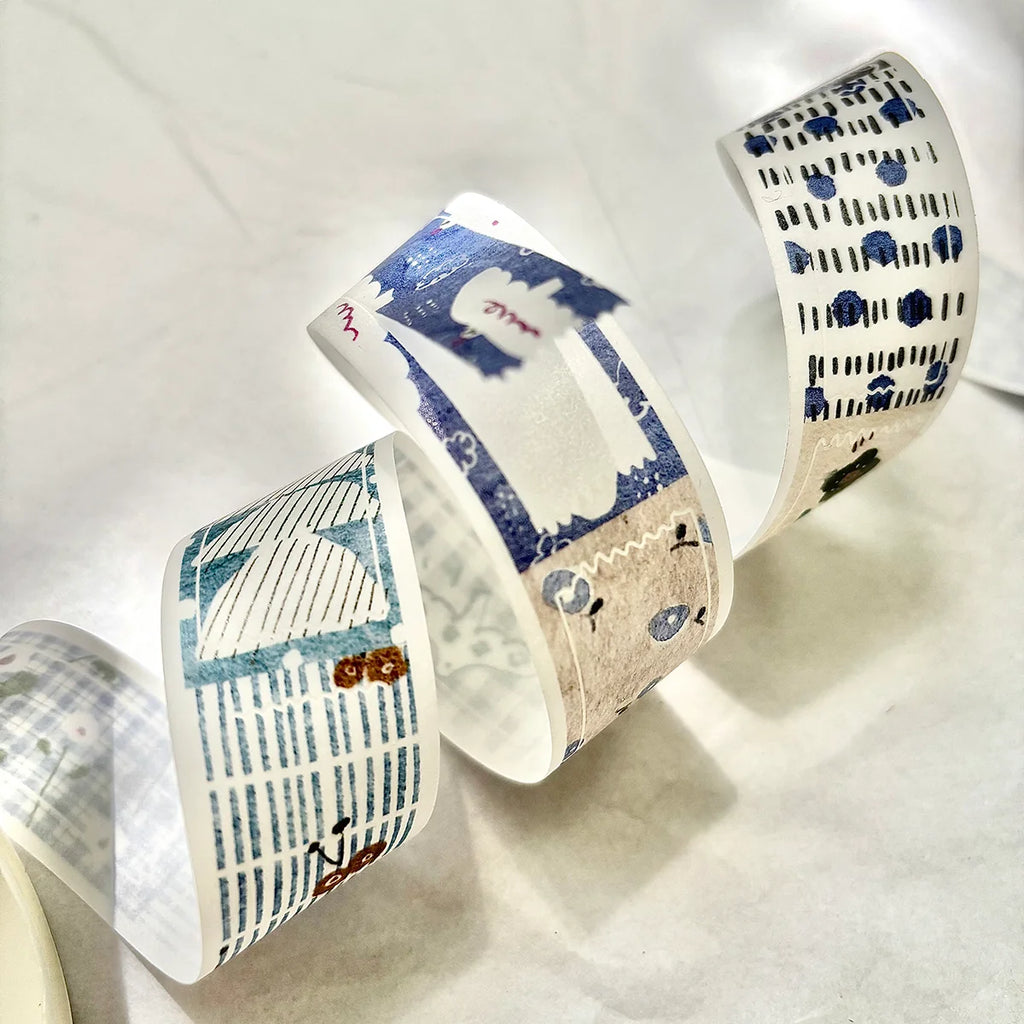 Pion - Ten Parts Washi Tape (Kiss-Cut)