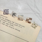 Pion - Coaster Washi Tape (Kiss-Cut)