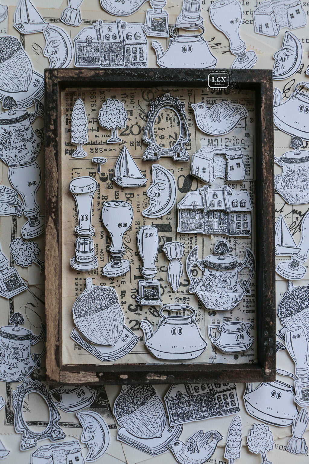 [PRE-ORDER] LCN Clear Stamp Set – Treasure Haul Vol. 1