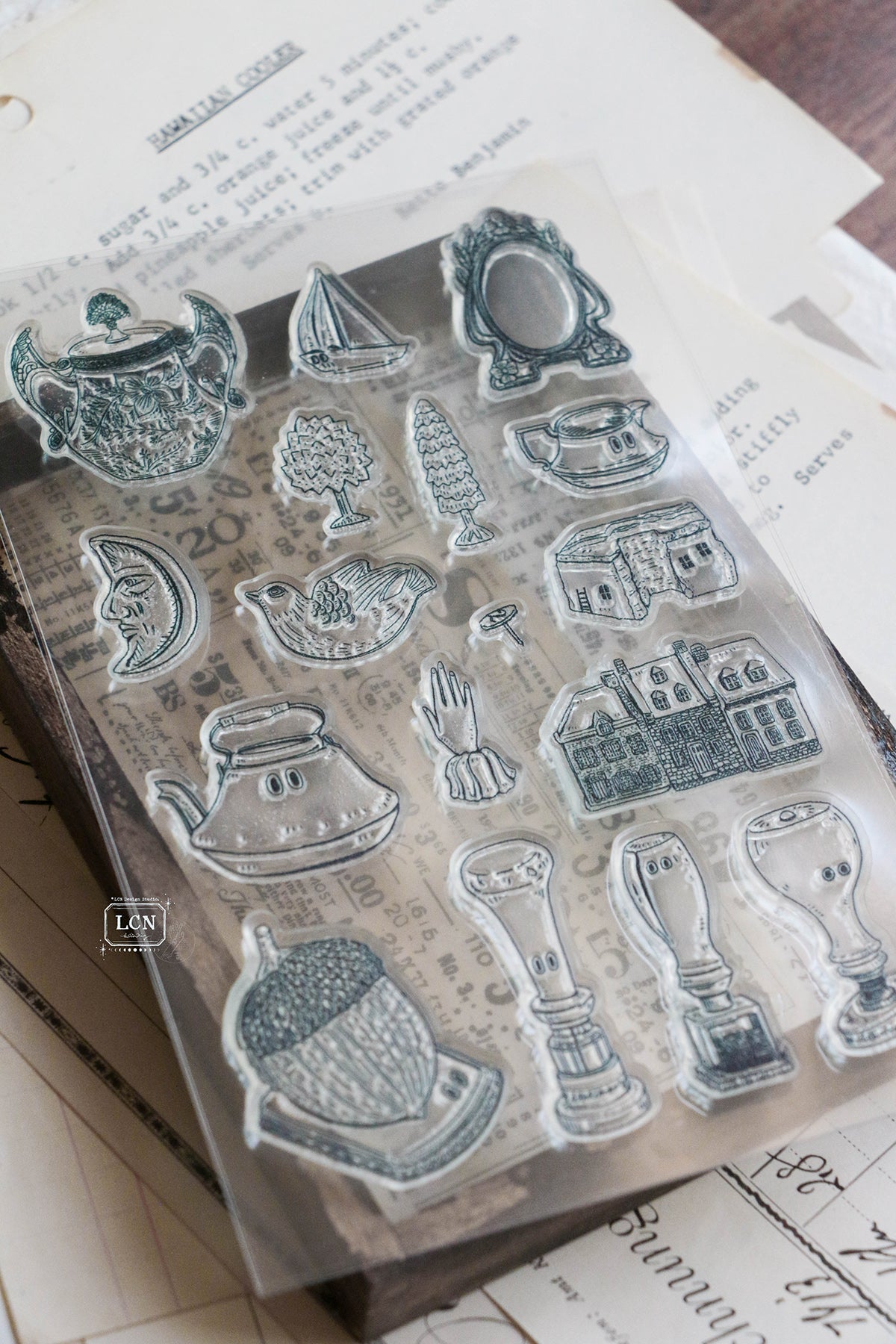 [PRE-ORDER] LCN Clear Stamp Set – Treasure Haul Vol. 1