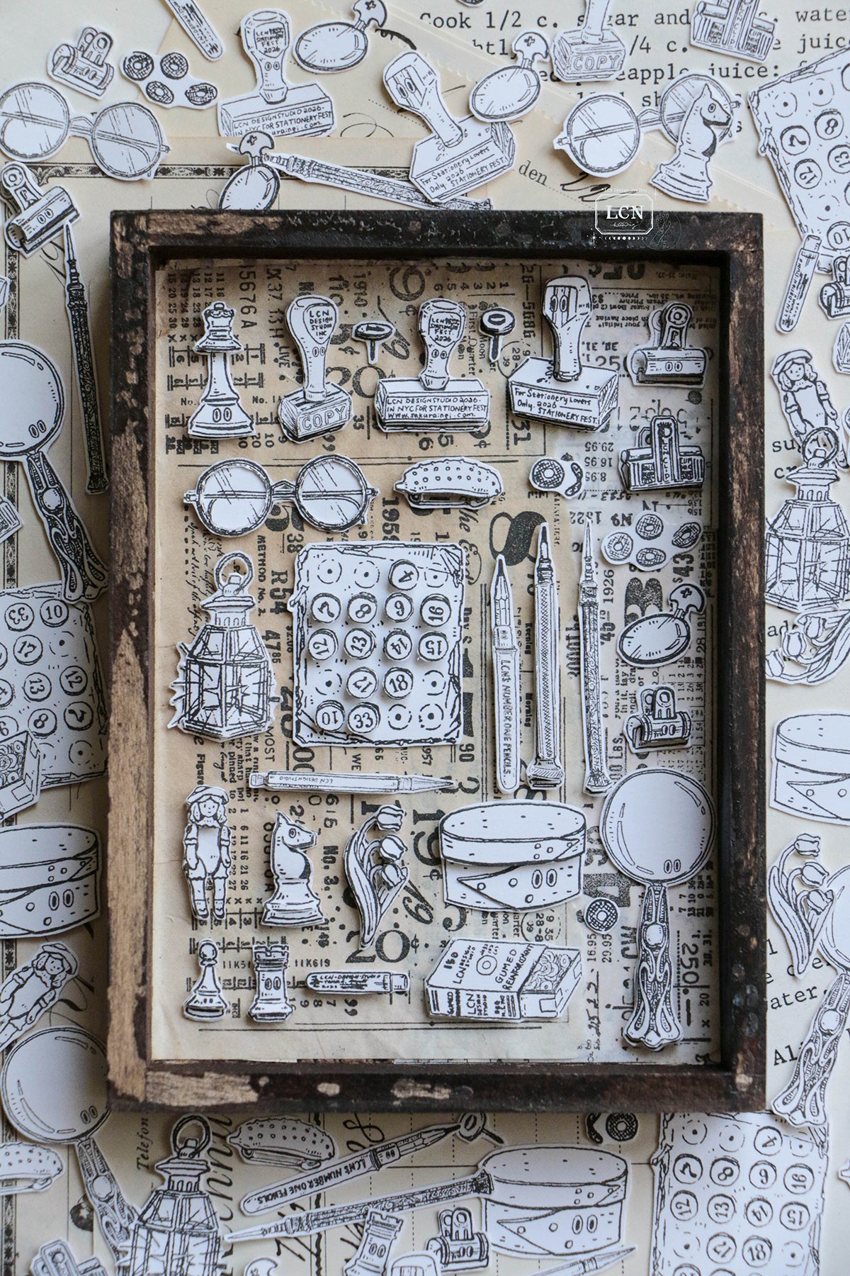 [PRE-ORDER] LCN Clear Stamp Set – Treasure Haul Vol. 2