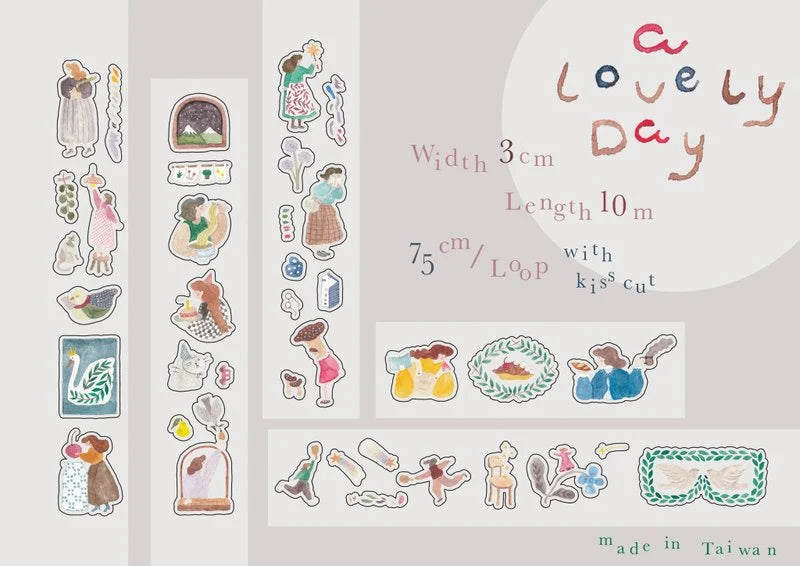 [Pre-Order] IvySnow - A Lovely Day PET Tape