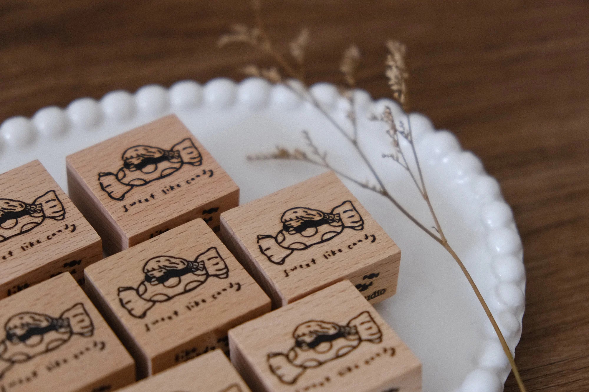 Eileen Tai - Sweet Like Candy Rubber Stamp