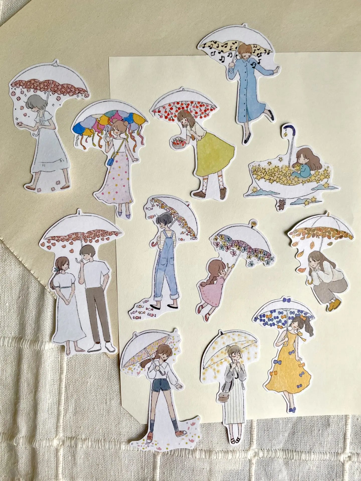 msbulat - Joyful Umbrellas Sticker