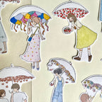 msbulat - Joyful Umbrellas Sticker
