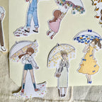 msbulat - Joyful Umbrellas Sticker