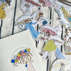 msbulat - Joyful Umbrellas Sticker