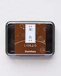 Shachihata Iromoyo Ink Pad - Chestnut
