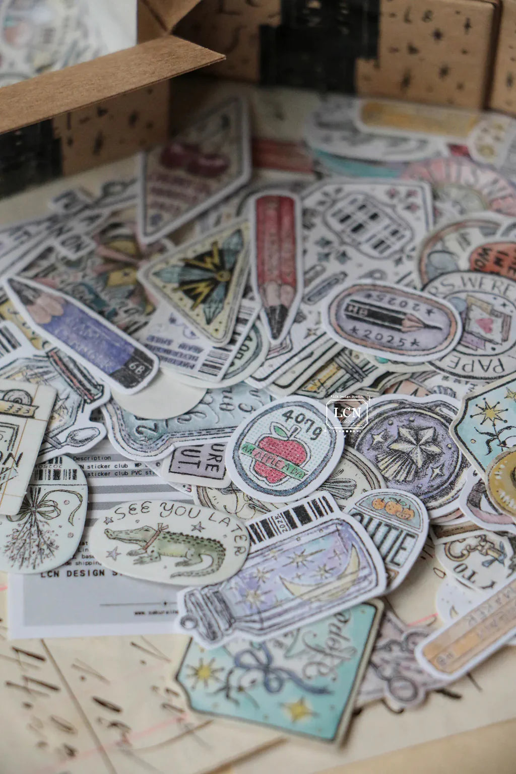 LCN - Sticker Club: A Box Full of Joy Sticker Set
