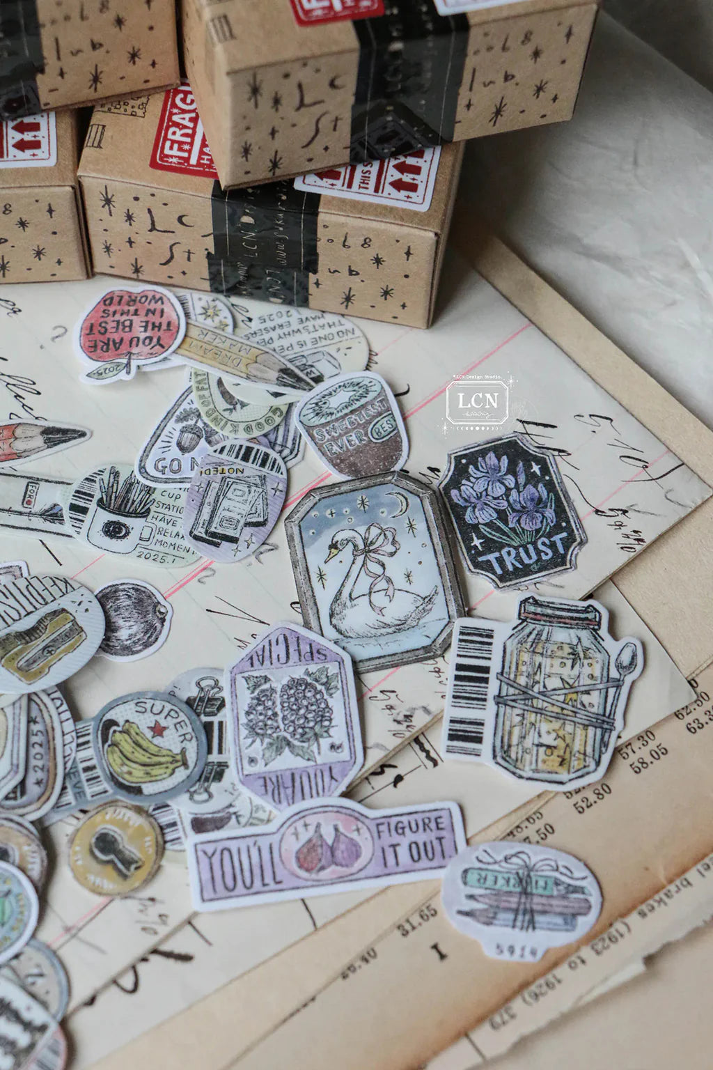 LCN - Sticker Club: A Box Full of Joy Sticker Set