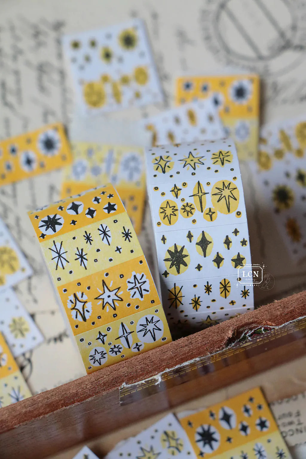 LCN - Hand Drawn Label Sticker Roll