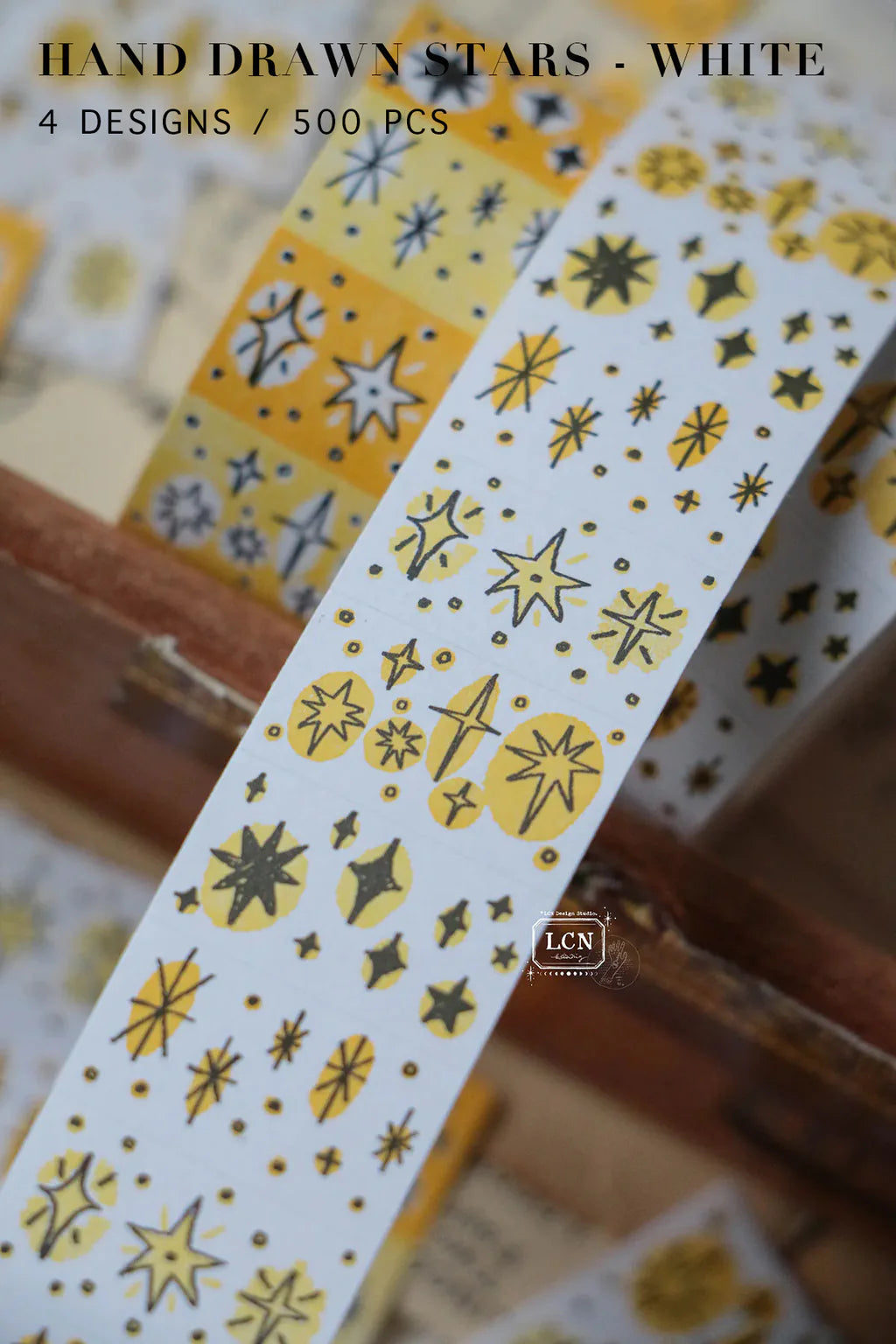 LCN - Hand Drawn Label Sticker Roll