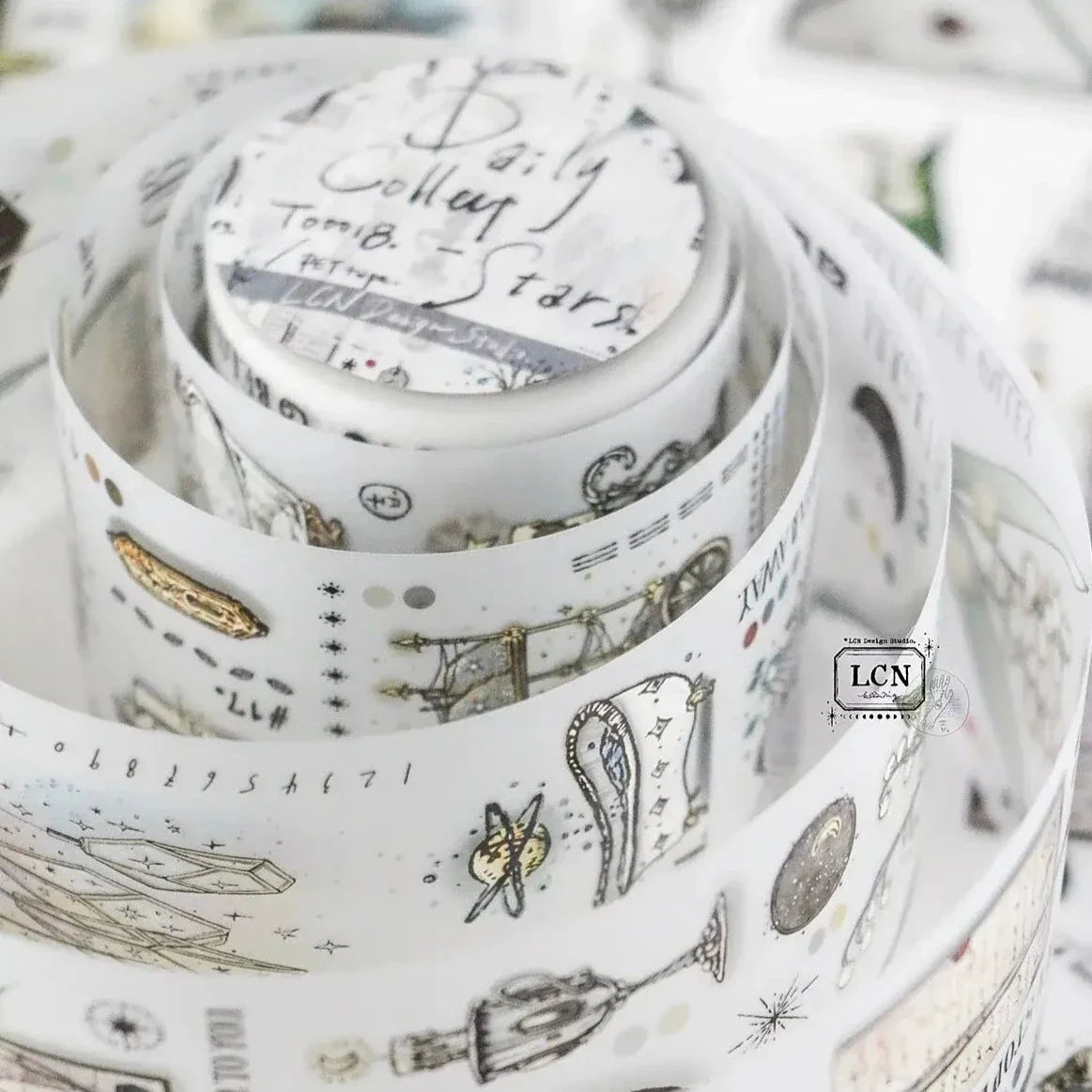 LCN - Daily Collect Stars Matte PET Tape