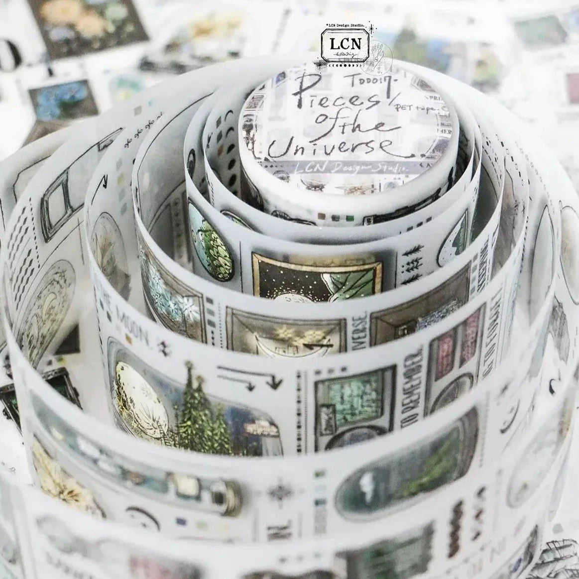 LCN - Pieces of the Universe Matte PET Tape