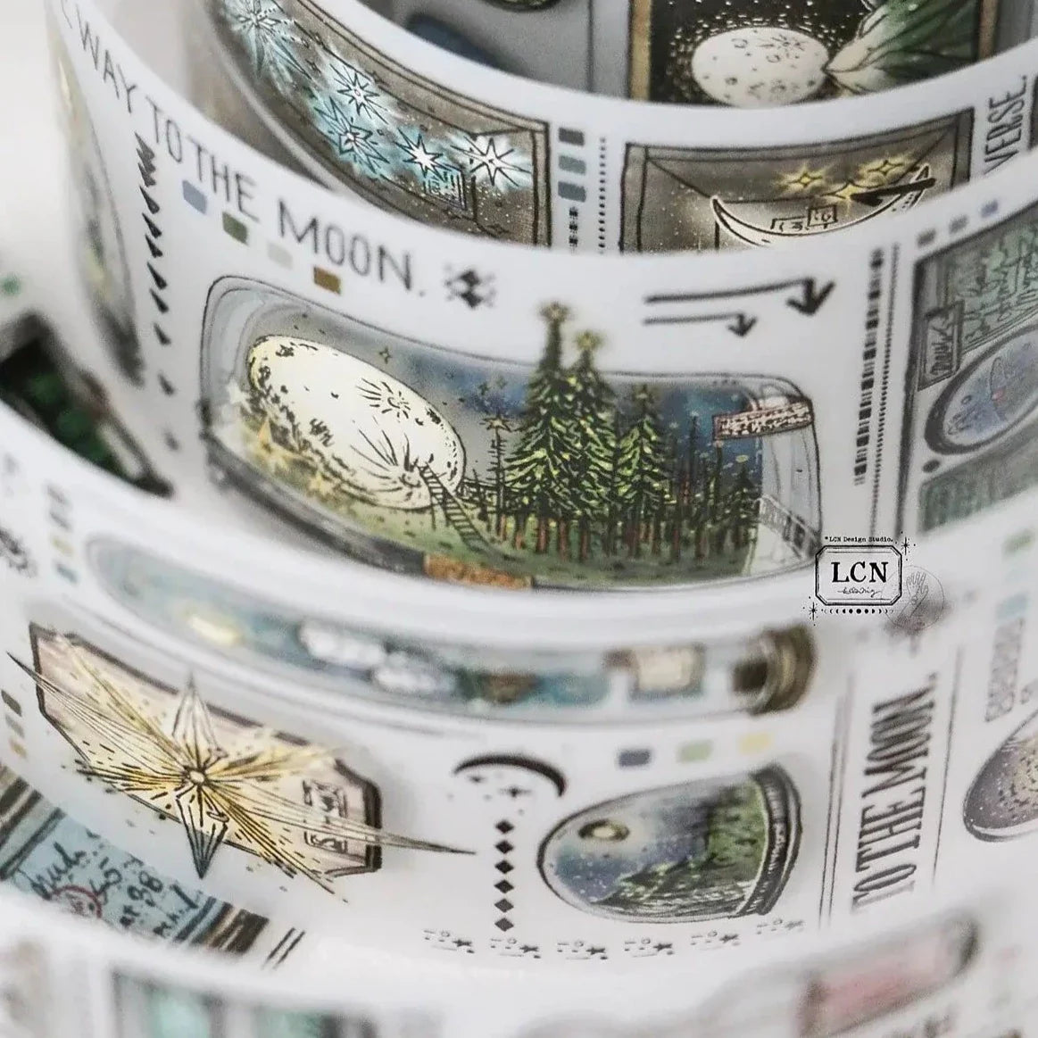 LCN - Pieces of the Universe Matte PET Tape
