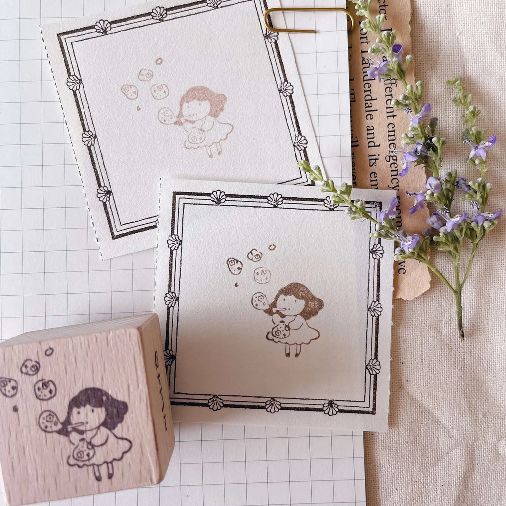 msbulat - Let It Out Rubber Stamp