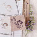 msbulat - Let It Out Rubber Stamp