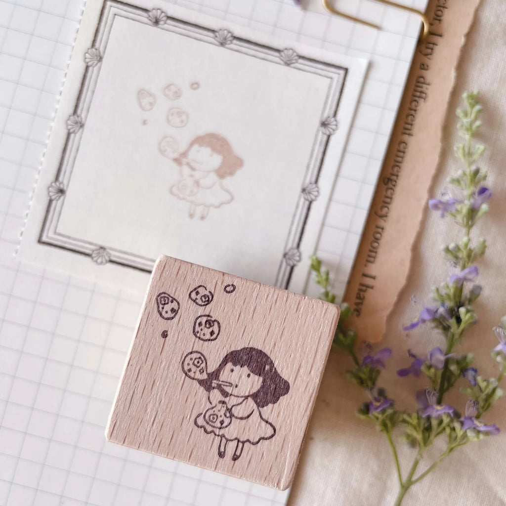 msbulat - Let It Out Rubber Stamp