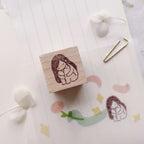 msbulat - Listen to Your Heart Rubber Stamp
