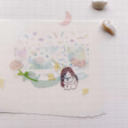 msbulat - Listen to Your Heart Rubber Stamp