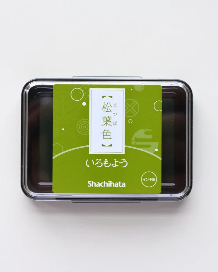 Shachihata Iromoyo Ink Pad - Pine