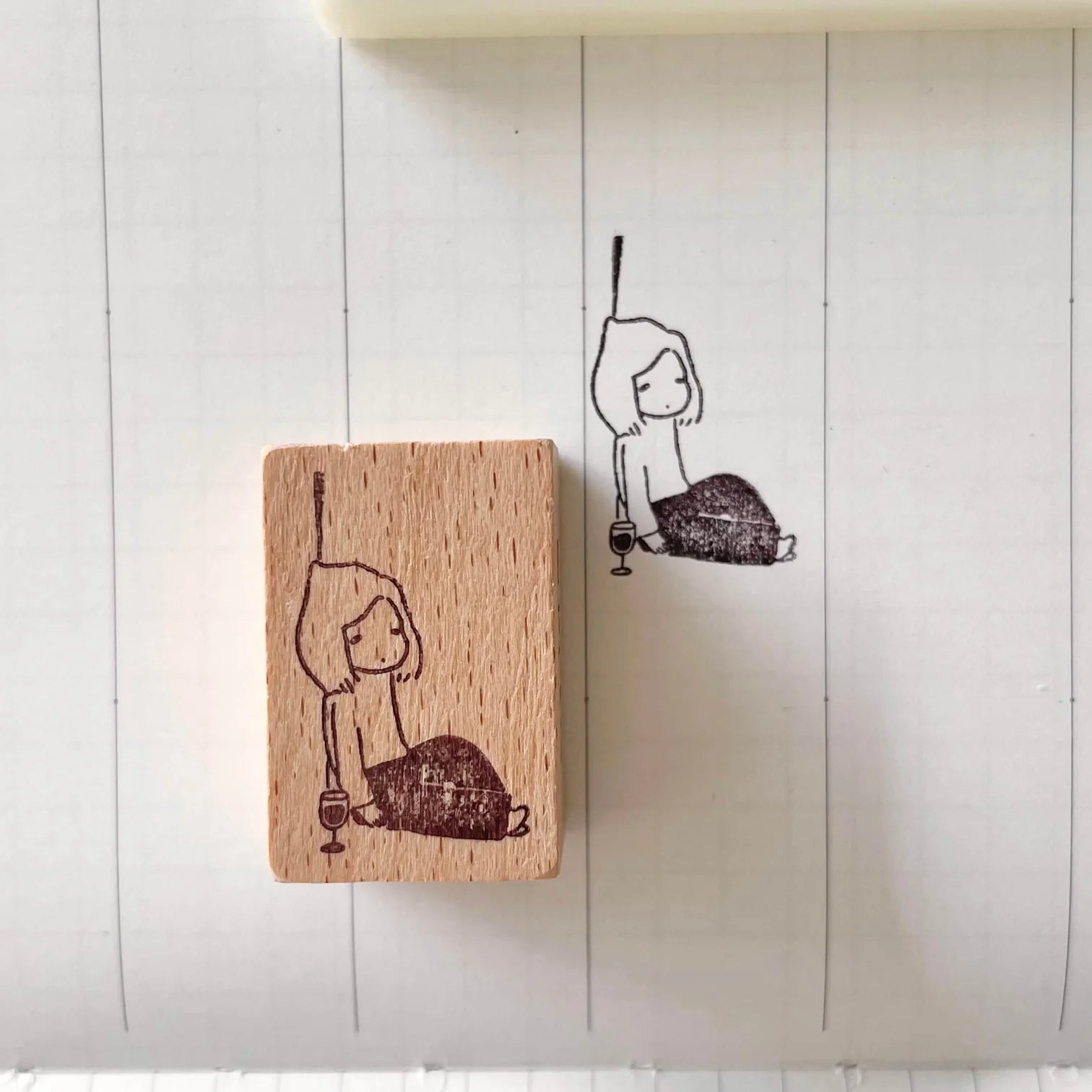 msbulat - Me, Myself & I Rubber Stamp