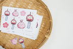 Black Milk Project - Neko Daruma Sticker Sheet