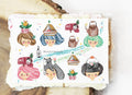 Black Milk Project - On My Head Sticker Sheet