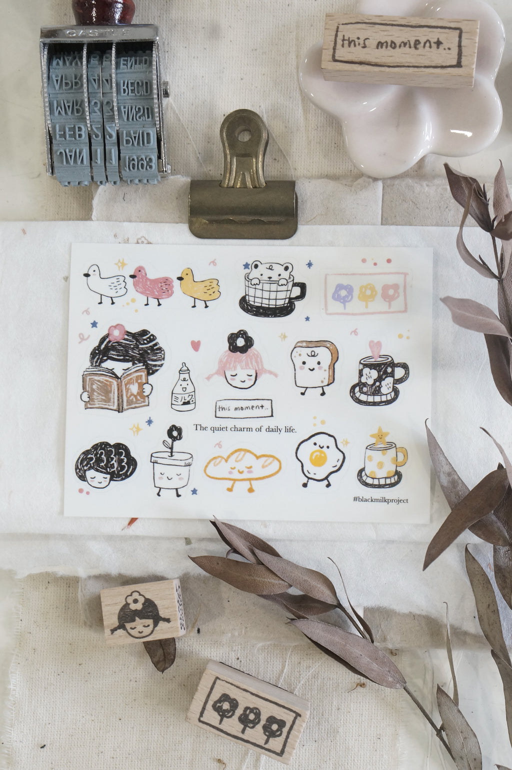Black Milk Project - This Moment (Mini PET Sticker)