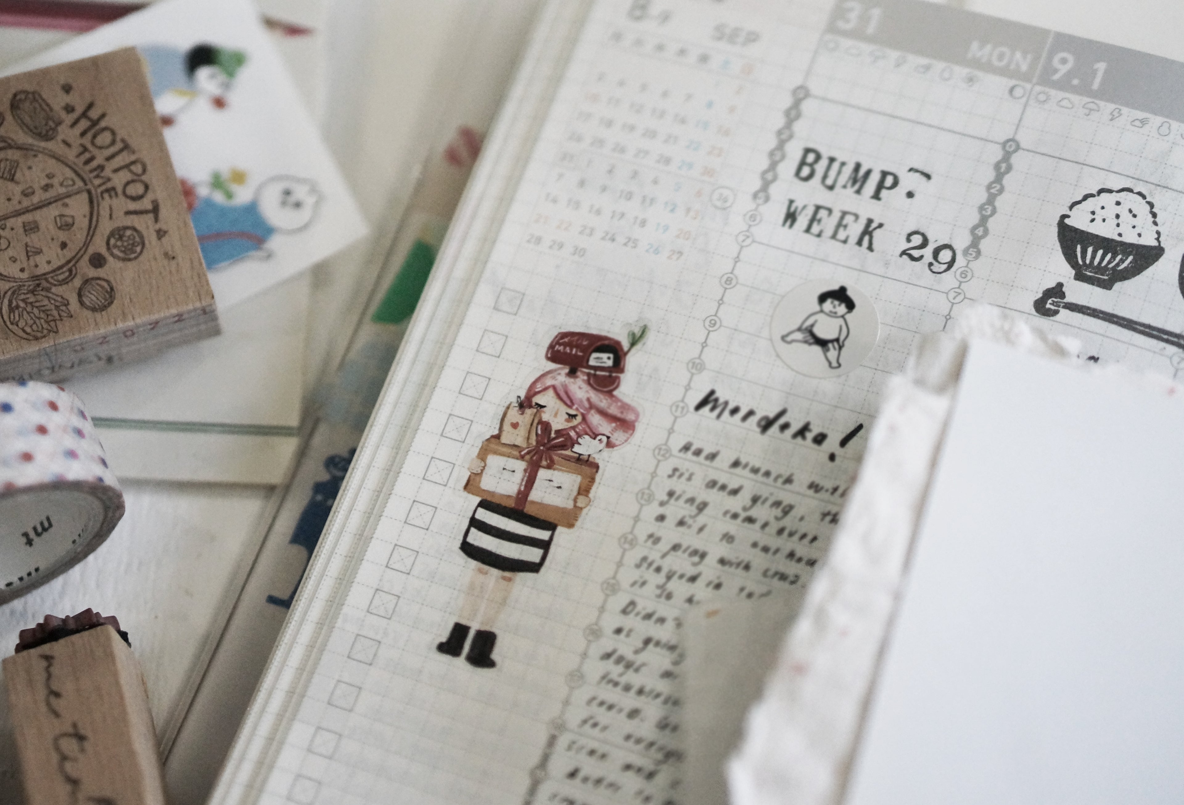 Black Milk Project - Delivery Girl Sticker Sheet