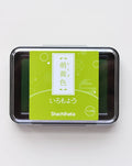 Shachihata Iromoyo Ink Pad - Yellow Green