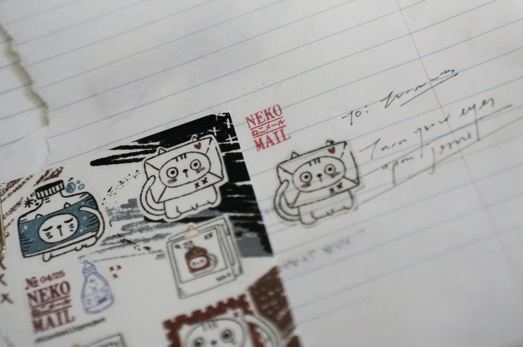 Black Milk Project - Neko Mail Mini PET Sticker
