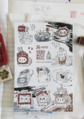 Black Milk Project - Neko Mail Paper Sticker