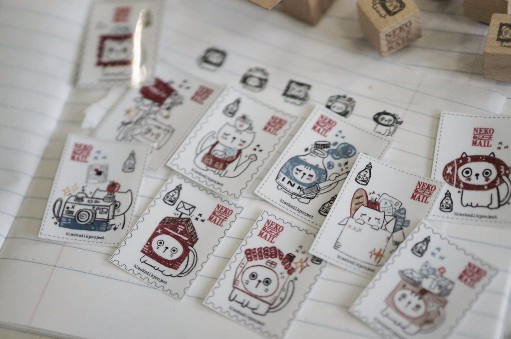 Black Milk Project - Neko Mail Mini Box with PET Stickers