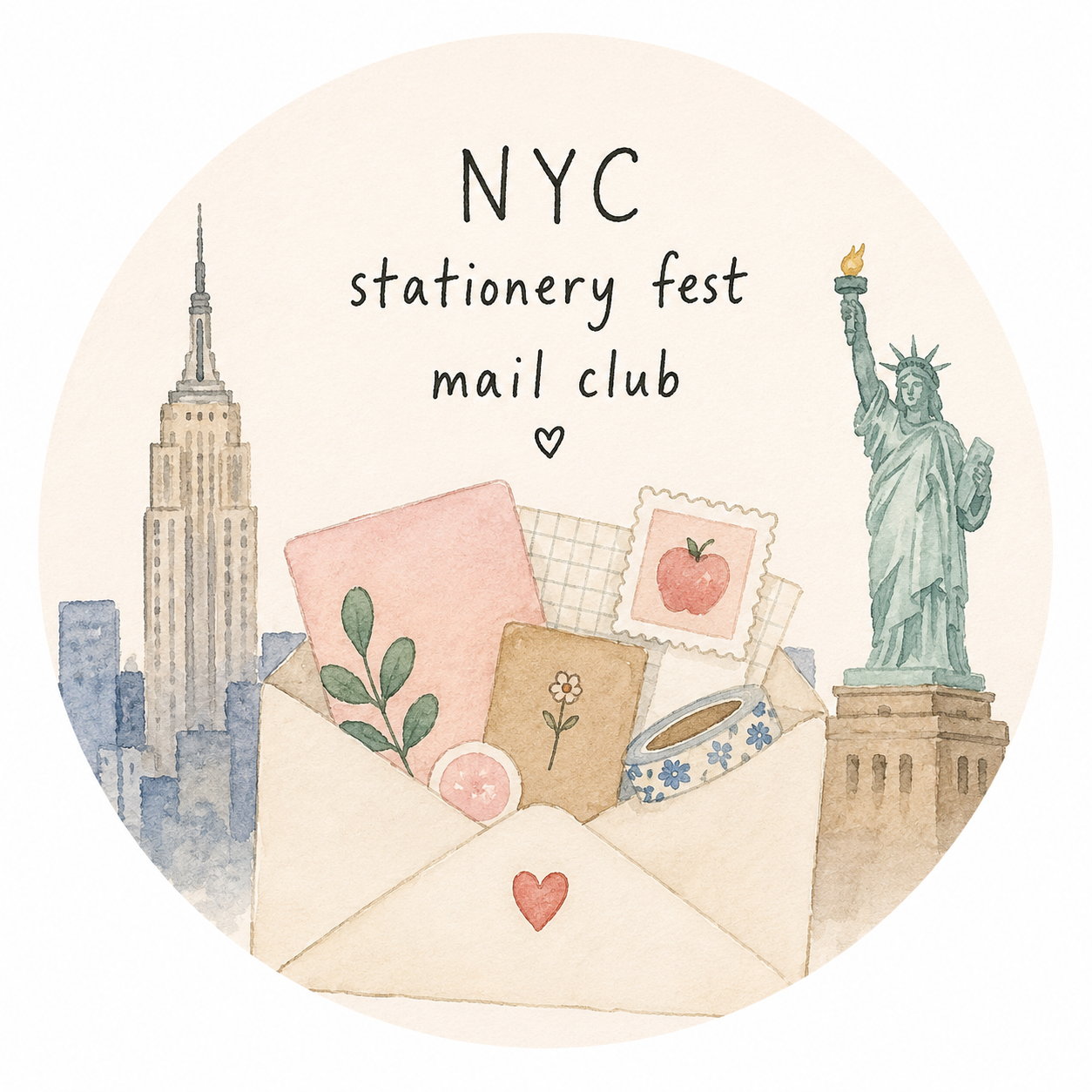 NYC Stationery Fest Mail Club 🗽💌