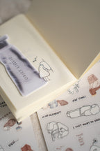 Sho Little Happiness - I Just Want To Do Nothing Sticker Sheet Set