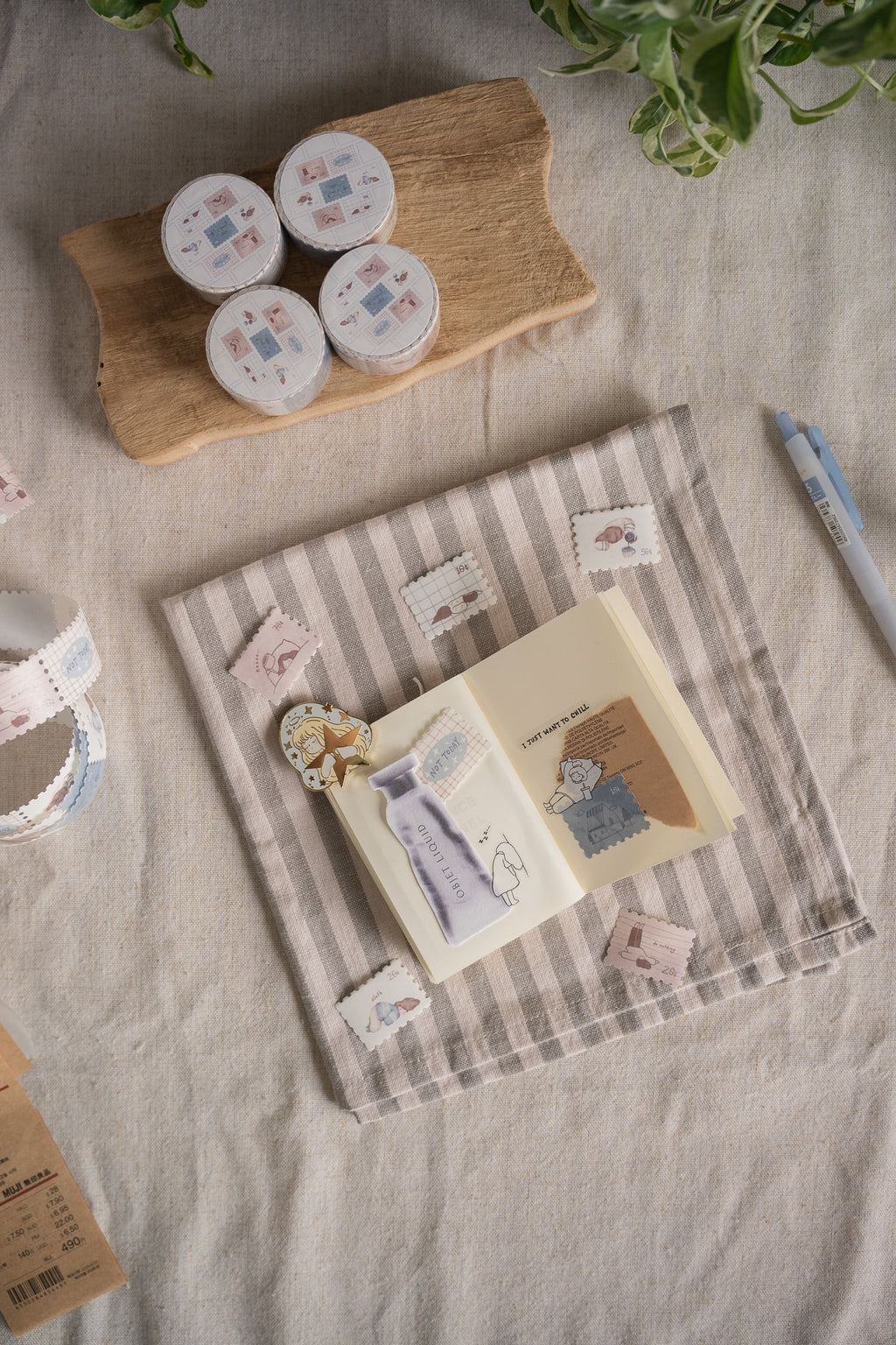 Sho Little Happiness - I Just Want To Do Nothing Sticker Sheet Set