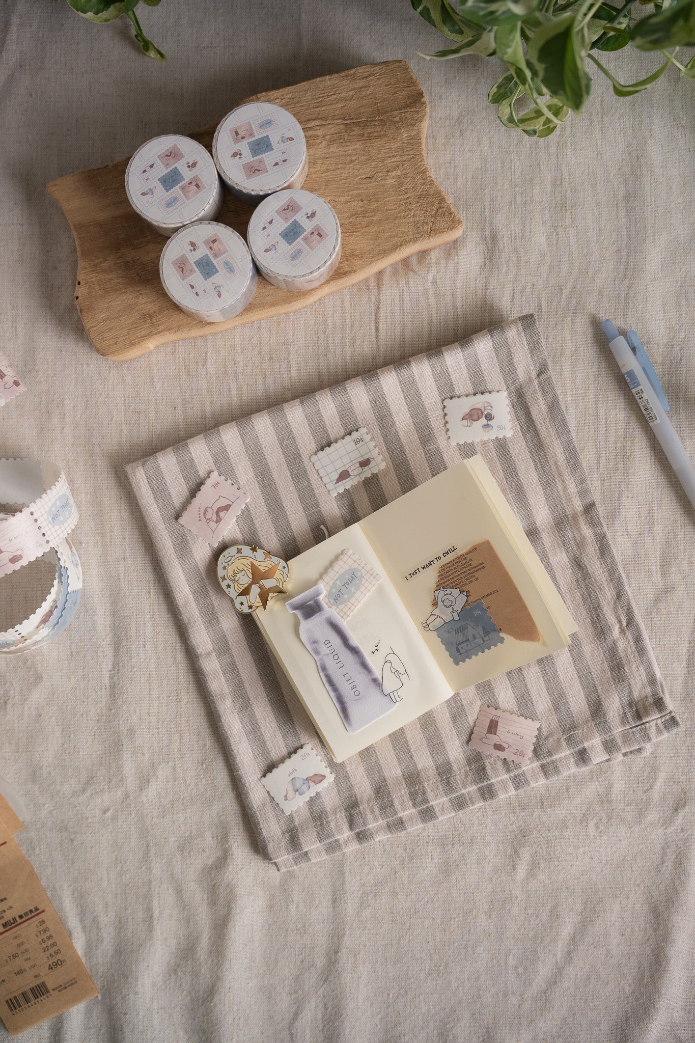 Sho Little Happiness - I Just Want To Do Nothing Sticker Sheet Set
